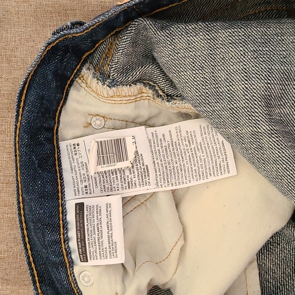 Mens Levi Strauss jeans w34 L32 - Picture 5 of 6